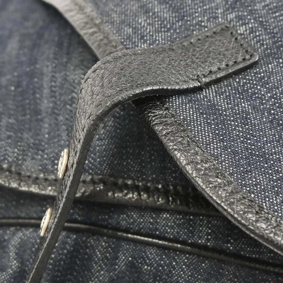 Prada Navy Denim Shoulder Bag 146 117027 - Picture 7 of 10
